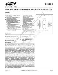 SI3460-E02-GM Datasheet Cover