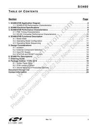 SI3460-E02-GM Datasheet Page 3