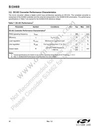 SI3460-E02-GM Datasheet Page 10