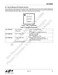 SI3460-E02-GM Datasheet Page 21