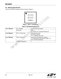 SI3461-E02-GM Datasheet Page 22