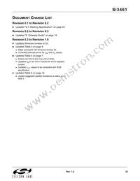 SI3461-E02-GM Datasheet Page 23