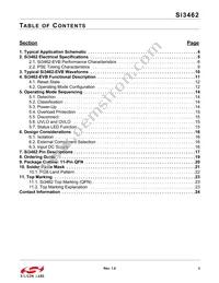 SI3462-E01-GM Datasheet Page 3