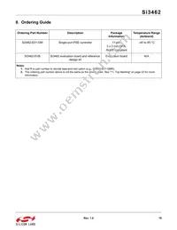 SI3462-E01-GM Datasheet Page 19