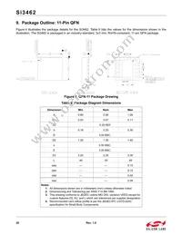 SI3462-E01-GM Datasheet Page 20