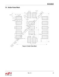 SI3462-E01-GM Datasheet Page 21