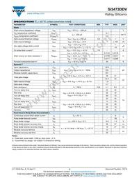 SI3473DDV-T1-GE3 Datasheet Page 2