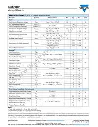 SI3476DV-T1-GE3 Datasheet Page 2