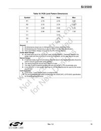 SI3500-A-GMR Datasheet Page 15