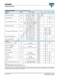 SI3586DV-T1-GE3 Datasheet Page 2