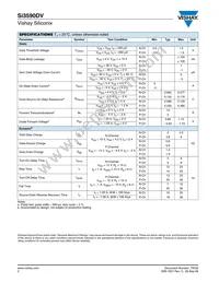 SI3590DV-T1-GE3 Datasheet Page 2