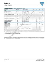 SI3909DV-T1-GE3 Datasheet Page 2