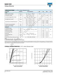 SI3911DV-T1-E3 Datasheet Page 2