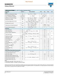 SI3993CDV-T1-GE3 Datasheet Page 2