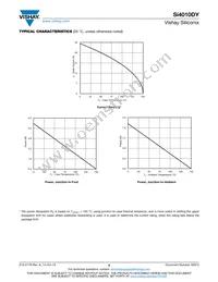 SI4010DY-T1-GE3 Datasheet Page 5