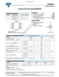 SI4056DY-T1-GE3 Datasheet Cover