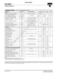 SI4108DY-T1-GE3 Datasheet Page 2