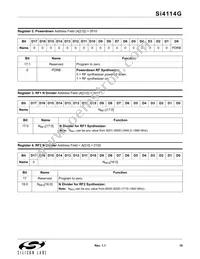 SI4114G-B-GM Datasheet Page 19