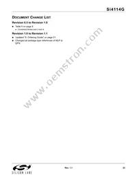 SI4114G-B-GM Datasheet Page 23