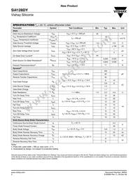 SI4128DY-T1-E3 Datasheet Page 2