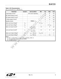 SI4133-BT Datasheet Page 5