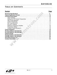 SI4133GX2-BM Datasheet Page 3