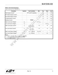 SI4133GX2-BM Datasheet Page 5