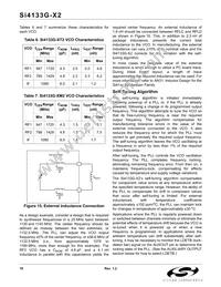 SI4133GX2-BM Datasheet Page 16