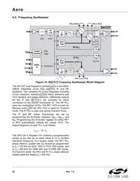SI4133T-GM Datasheet Page 22