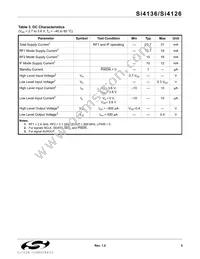 SI4136-BT Datasheet Page 5