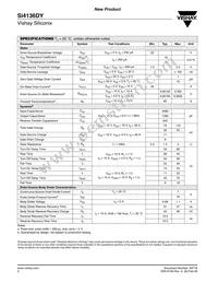 SI4136DY-T1-GE3 Datasheet Page 2