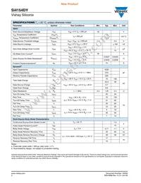 SI4154DY-T1-GE3 Datasheet Page 2