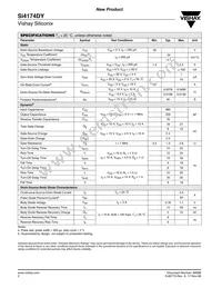 SI4174DY-T1-GE3 Datasheet Page 2