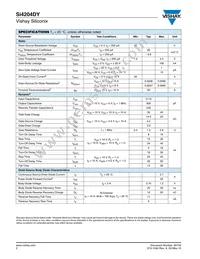 SI4204DY-T1-GE3 Datasheet Page 2