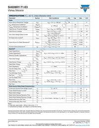 SI4228DY-T1-E3 Datasheet Page 2