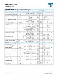 SI4276DY-T1-E3 Datasheet Page 2