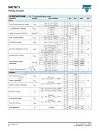 SI4276DY-T1-GE3 Datasheet Page 2