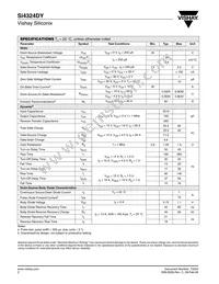 SI4324DY-T1-GE3 Datasheet Page 2