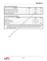 SI4362-C2A-GM Datasheet Page 11