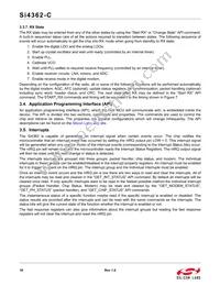 SI4362-C2A-GM Datasheet Page 18