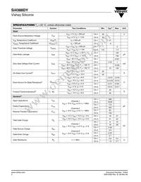SI4388DY-T1-GE3 Datasheet Page 2