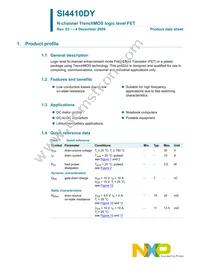 SI4410DY Datasheet Page 2