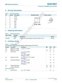 SI4410DY Datasheet Page 3