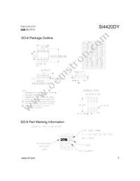 SI4420DYTR Datasheet Page 7