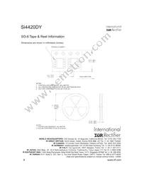 SI4420DYTR Datasheet Page 8