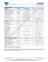 SI4459BDY-T1-GE3 Datasheet Page 2