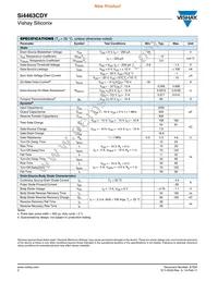 SI4463CDY-T1-GE3 Datasheet Page 2