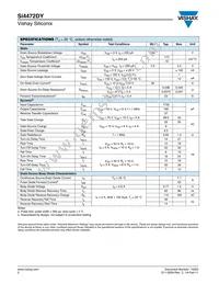 SI4472DY-T1-GE3 Datasheet Page 2