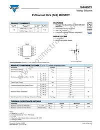 SI4485DY-T1-GE3 Cover