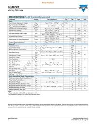 SI4487DY-T1-GE3 Datasheet Page 2